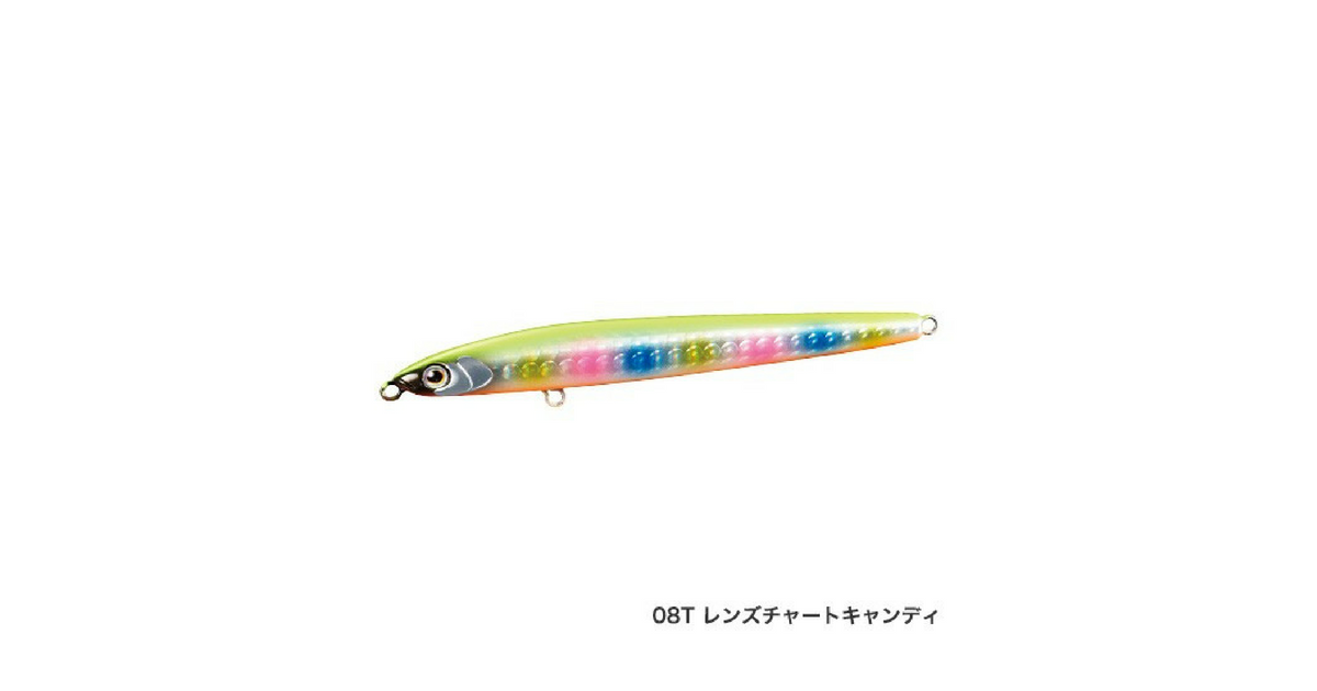平均飛距離95m!? ぶっ飛び系スリムシンキングペンシル